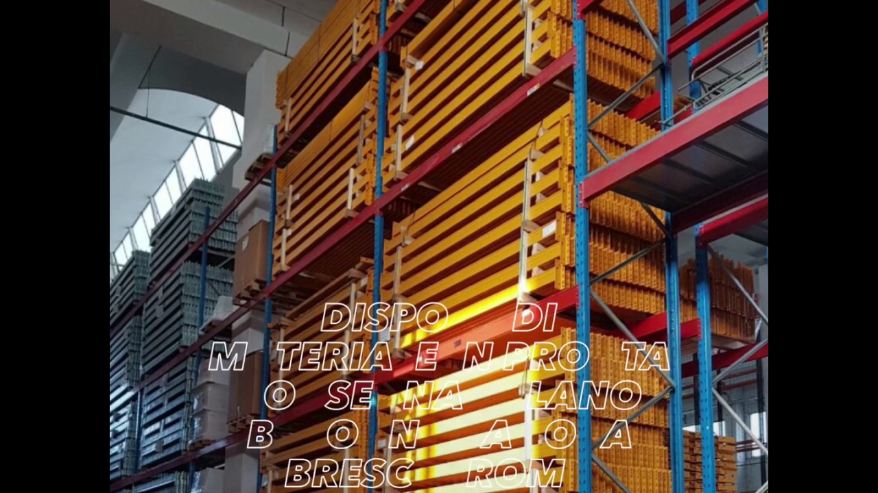 Scaffali industriali usati, scaffalatura usata