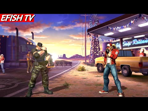 Clark Still vs Terry Bogard (Hardest AI) - THE KING OF FIGHTERS XIV KOF 14