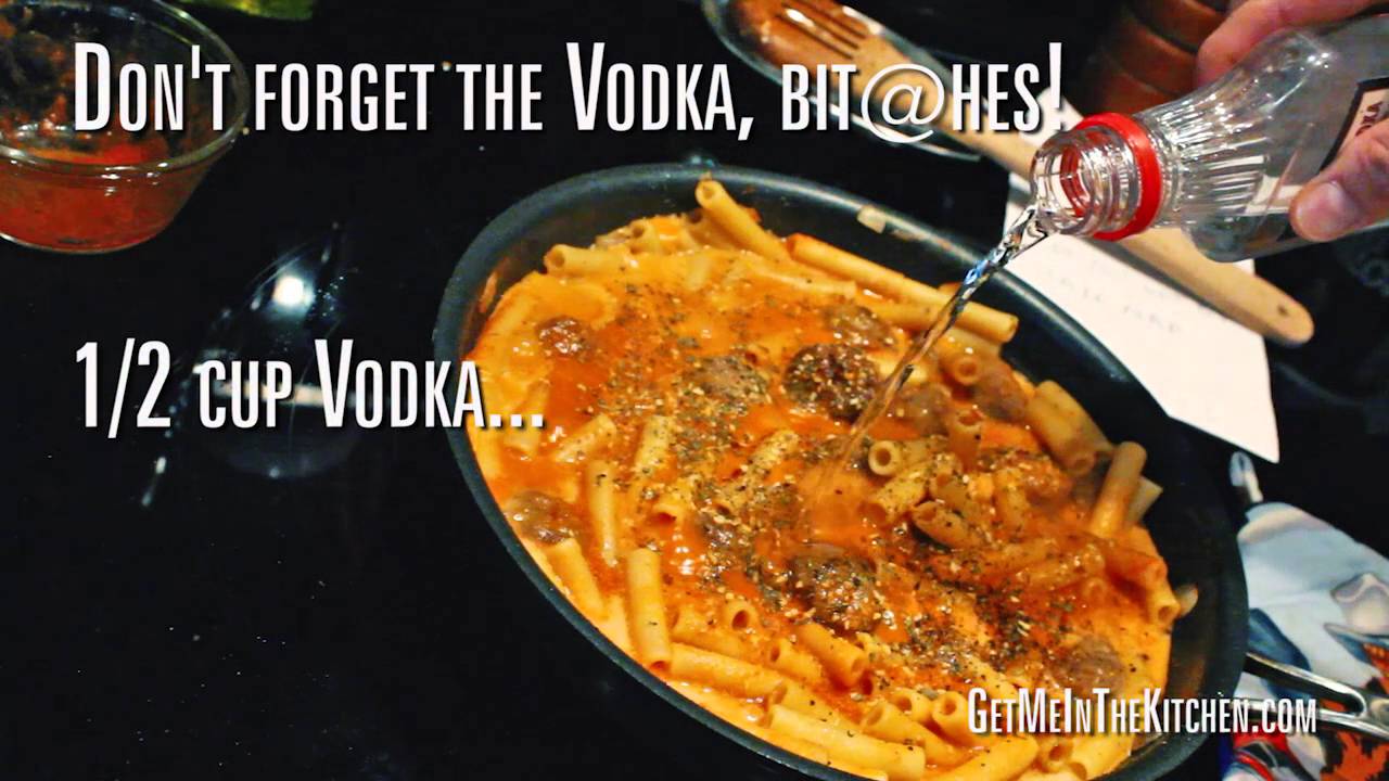 Get Me in the Kitchen To Make Baked Pasta alla Vodka with Italian