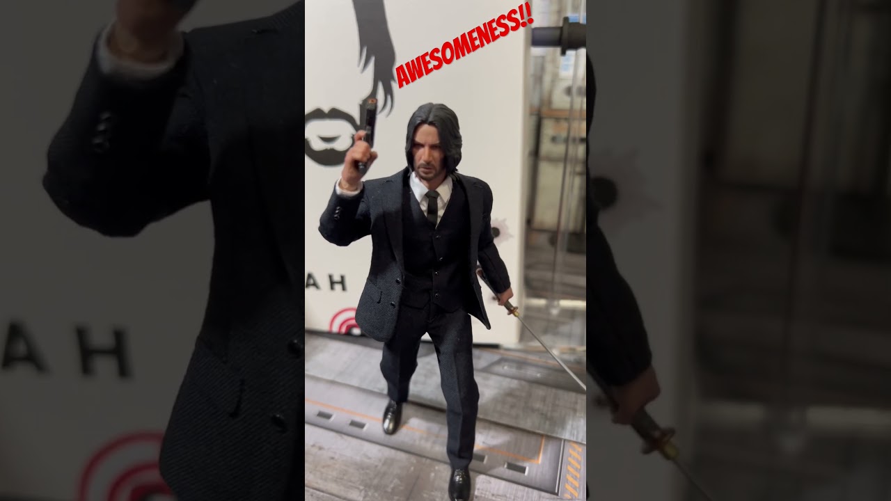 John Wick YEAH MAN! Aton customs 1/12 fig - YouTube