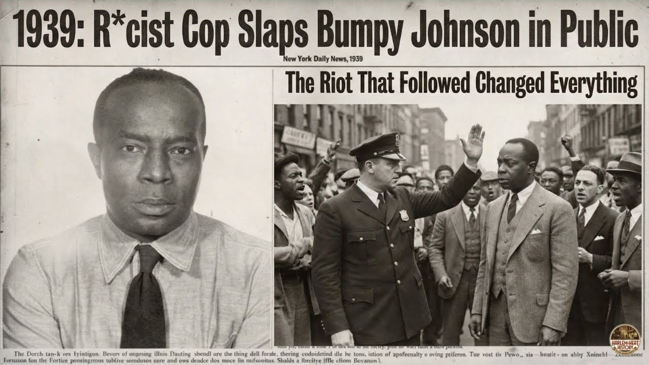 1939: R*cist Cop Slaps Bumpy Johnson in Public, The Riot That Followed Changed Everything