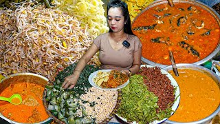 WANITA CANTIK LAGI HAMIL MASIH SEMANGAT CARI REJEKI DI TENGAH MALAM! NASI PECEL MBAK DEWI APP GRESIK