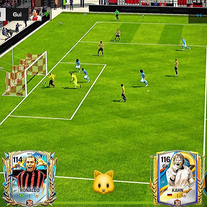 Download lagu Oliver Kahn X Ronaldo 😆😆 #eafc #fifamobile #eafcmobile #fifa