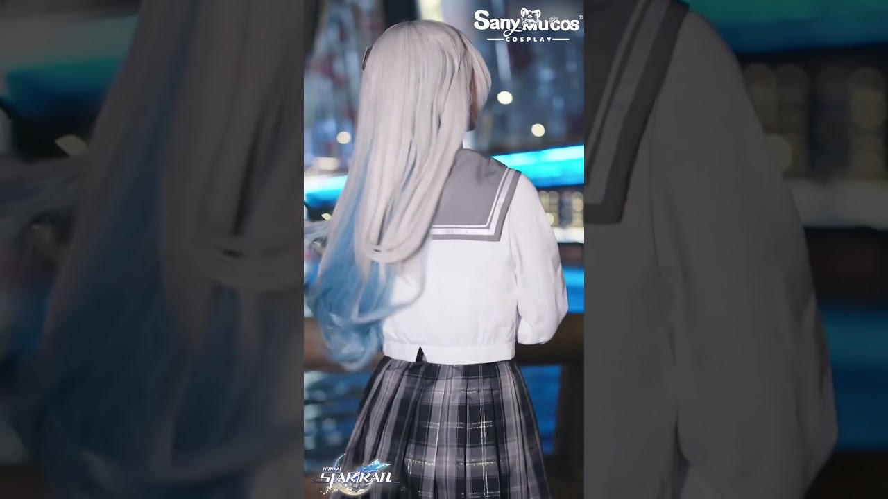 Honkai: Star Rail Cosplay Jyoshi Koukousei Firefly Cosplay Costume showcase  #sanymucos #cosplay
