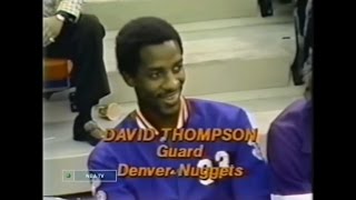 David Thompson - 1979 Nba All-Star Mvp Highlights 3 Dunks, Showtime Layup