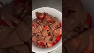 This chocolate-covered strawberry is a celebrity 🍓 #nikkat #meme #chocolatestrawberrycake #tiktok