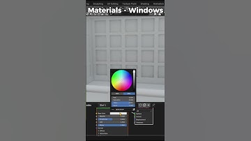 Attempting To Make The Courtyard of Windows In Blender (Timelapse) #shorts #blender #backrooms