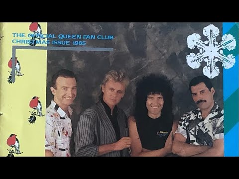 Queen - The Official Queen Club Christmas Issue 1985 - YouTube