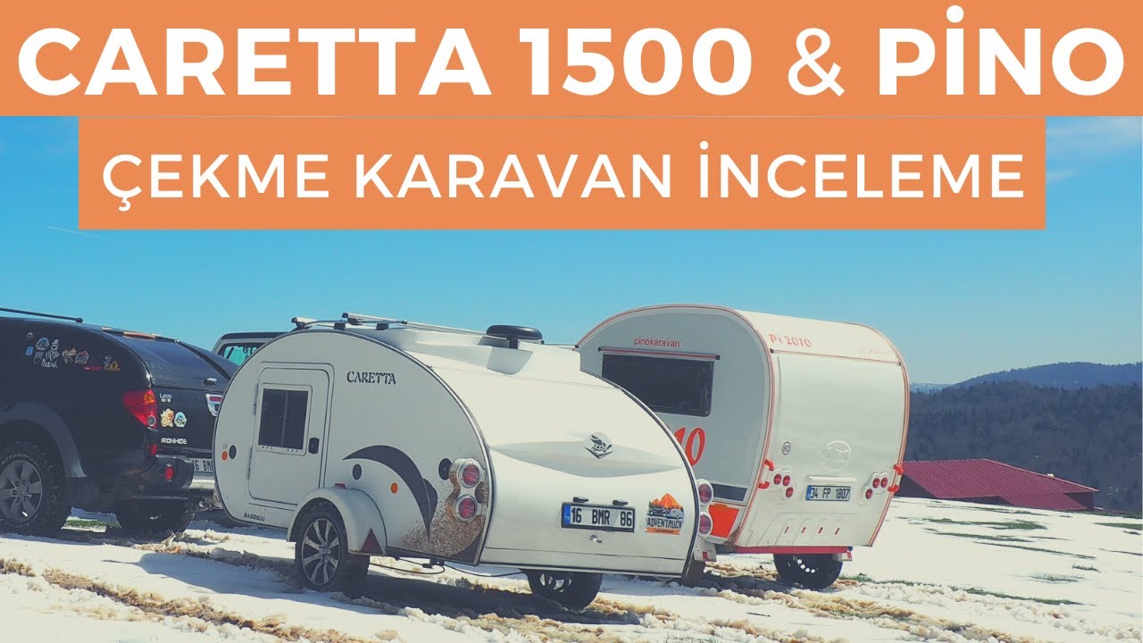 Caretta 1500 Karavan vs Pino Pi2010⎪750 Kg Altı Çekme Karavan Karşılaştırma