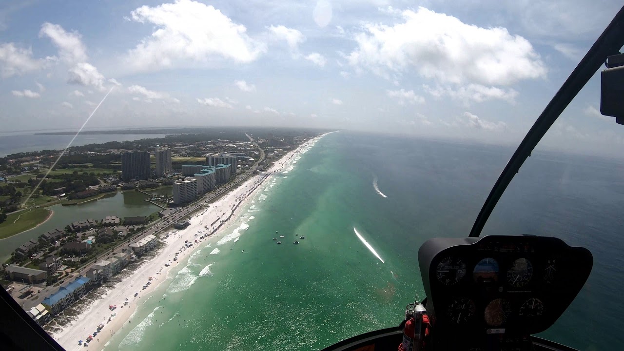 helicopter tour destin fl