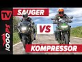 Suzuki Hayabusa vs Kawasaki Z H2 - Konzeptvergleich der extremsten Motorräder