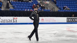 2023 Skate Canada JunhwanCHA 공식연습 2일차 쇼트 직캠