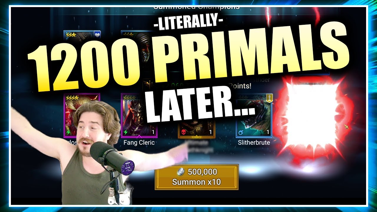 170 Primal Shards for 2X MYTHICALS! Our Favorite Whale Gets His REDEMPTION! #rsl