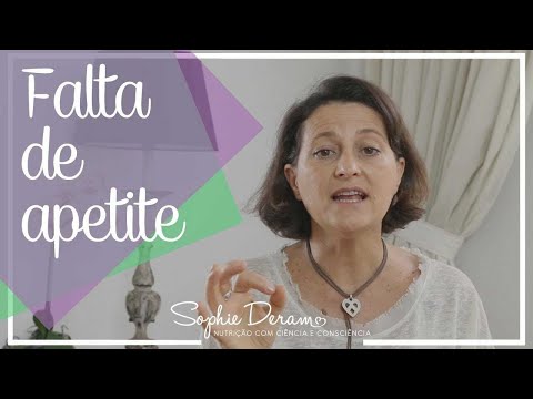 Vídeo: Perda De Apetite: Causas, Sintomas E Muito Mais