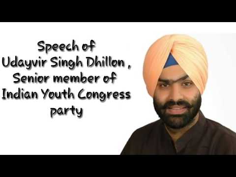 Speech of  Udayvir Singh Dhillon in Ustad-Road Safety Awareness Programme.