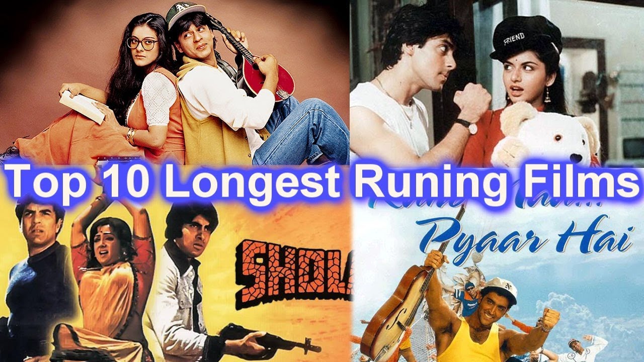 Top 10 Longest running bollywood films(all Time) | top 10 longest running films in bollywood history