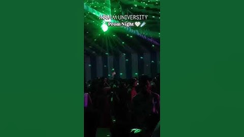 Prom Night || Assam University Silchar || AUSKRITI 2024 || AUS FEST #assamuniversitysilchar