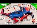 Breaking Every Bone As SUPERMAN In GTA 5!