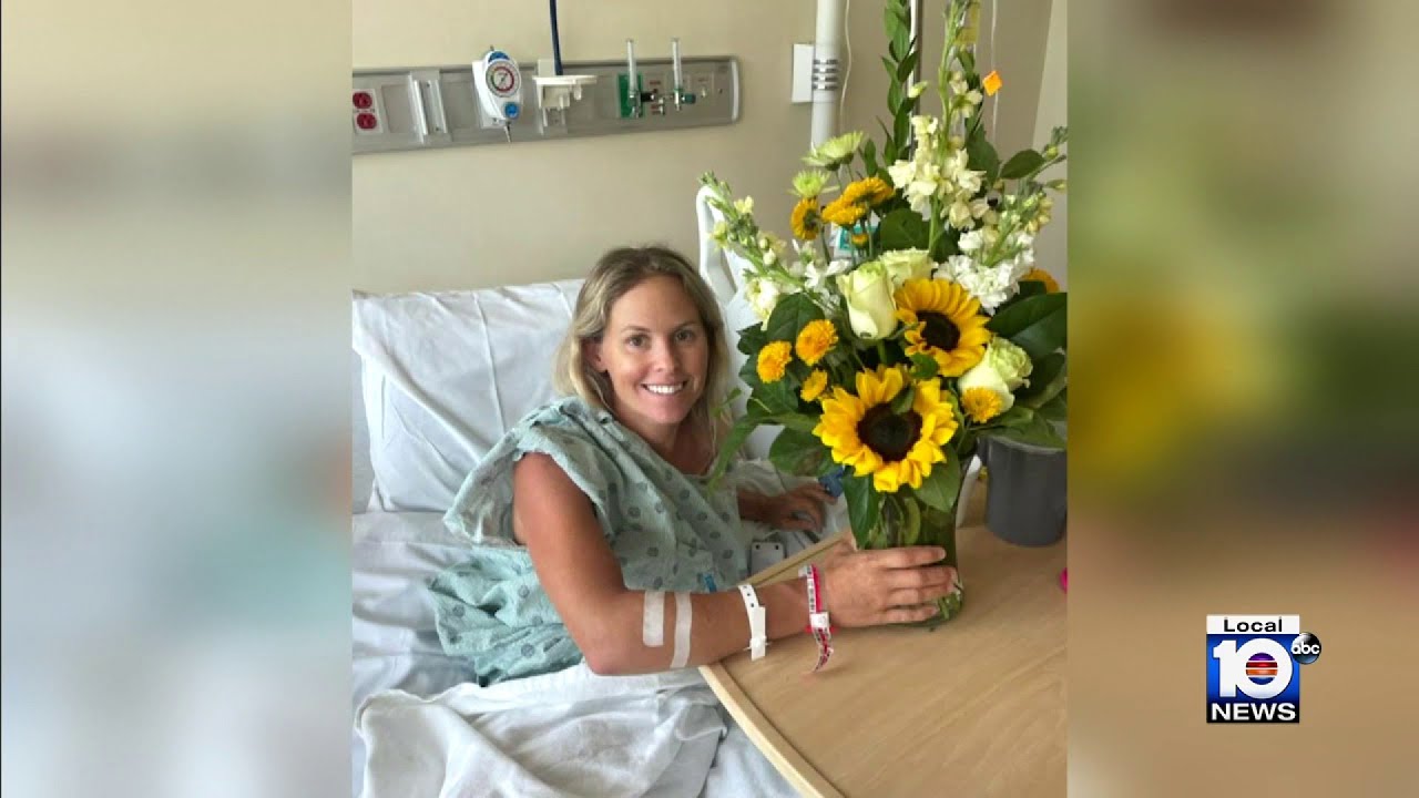 Woman survives shark bite in the Florida Keys