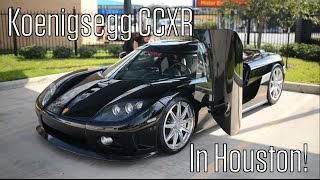 Koenigsegg Ccxr In Houston - Walkaround Video