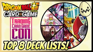 Dragon Ball Super Card Game! Tournament Results Breakdown! : r
