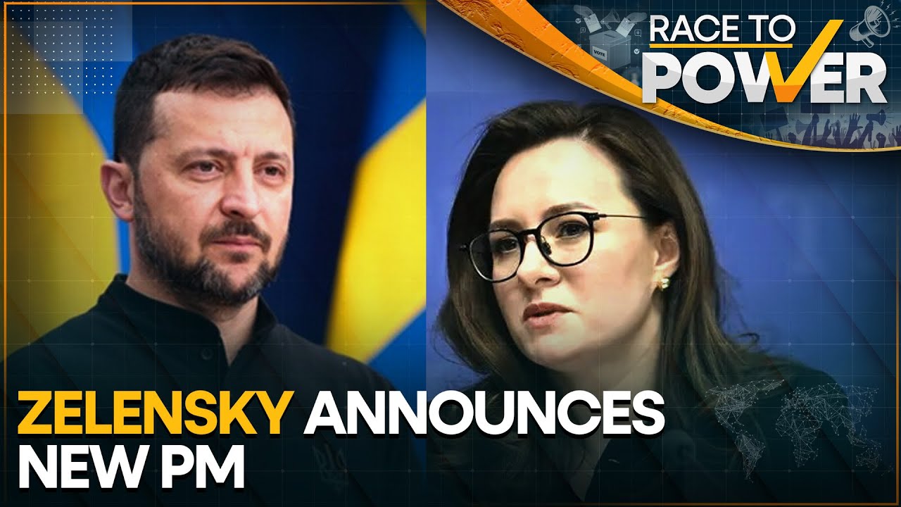 Ukraine's President Volodymyr Zelensky Names Deputy Pm Yulia Svyrydenko for Next PM | Race To Power