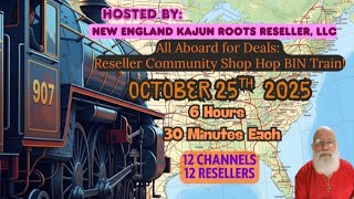 Reseller Community Shop Hop Train Sale 4:00 PM