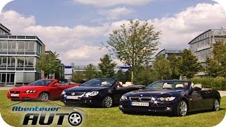 Der ultimative Cabrio-Check: BMW 325i vs Volvo C70 vs VW Eos - Abenteuer Auto