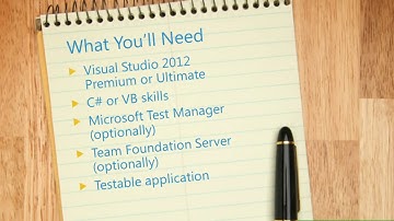TechEd Europe 2012 Creating Robust, Maintainable Coded UI Tests with Visual Studio 2012
