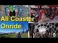 Energylandia all roller coasters onride 2018 - Energylandia alle Achterbahnen onride 2018 – Hyperion