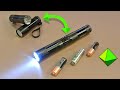 Harbor freight mini flashlight  upgrade to 3x aa