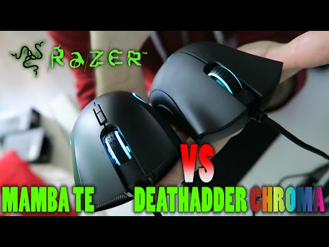 Razer Mamba TE Vs. Razer DeathAdder Chroma - Mouse Review & Comparison