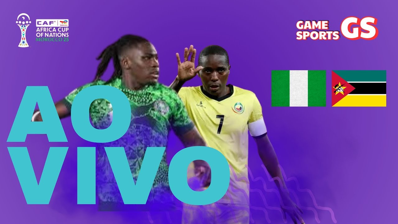 NIGÉRIA X MOÇAMBIQUE - AO VIVO - COPA AFRICANA DAS NAÇÕES - OITAVAS DE FINAL