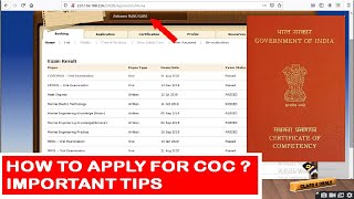 How to Apply for COC Class 4 E-Pariksha ? Documents Required | Important Mistakes Points Explained 😮 screenshot 1