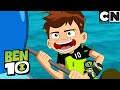 Gwen Helps Ben 10 Take Down Drone's | Ben 10 | Cartoon Network