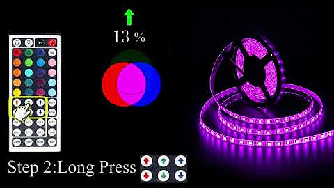 44 Button Remote Guide - LED FEED