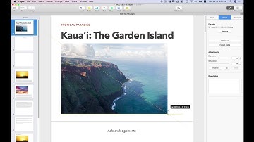 Apple Pages Deep Dive: 07 Inserting Images, Editing Image Mask, Stay on Page