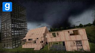 Can these Buildings survive an EF5 Tornado? - Garry's Mod ( G-Storms Weather & Tornadoes )