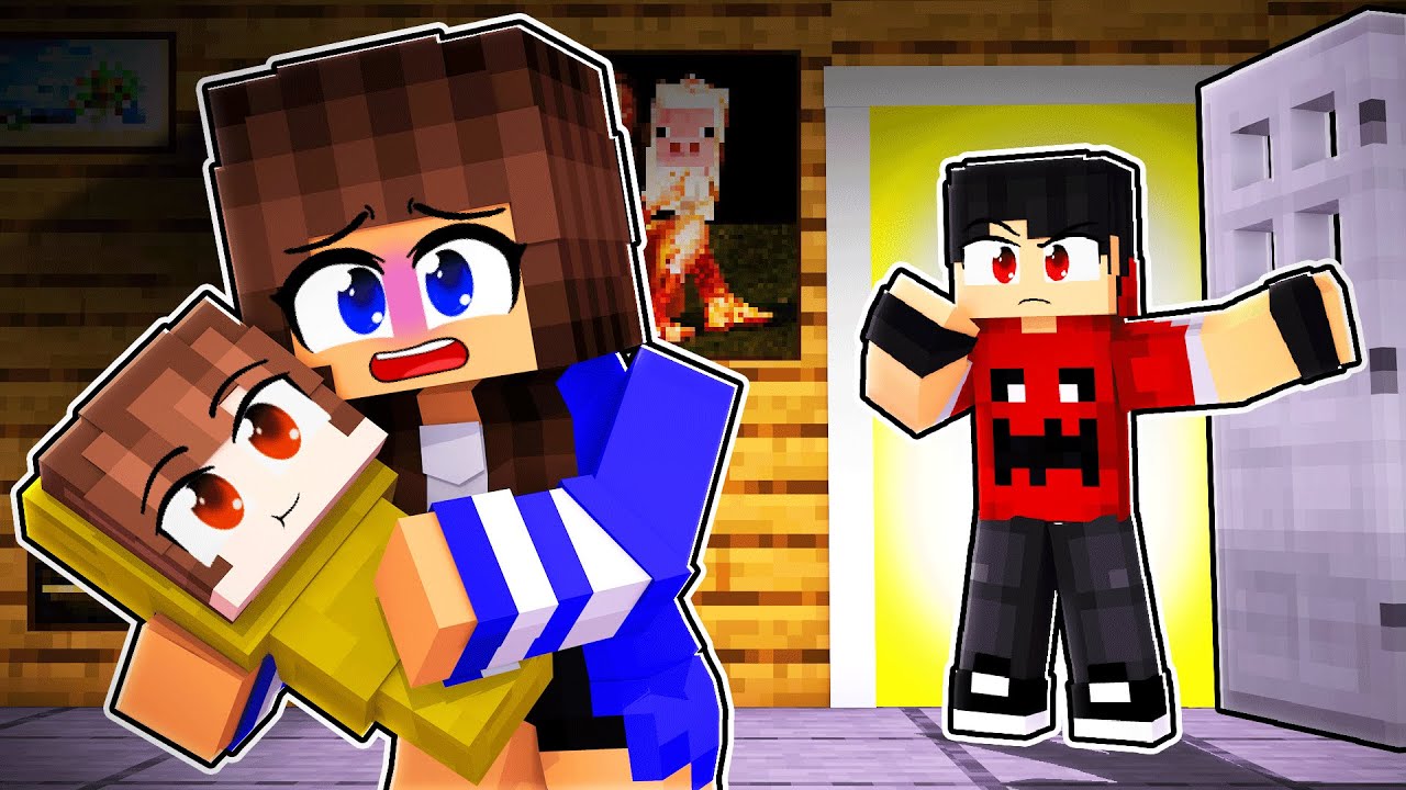 Meus AMIGOS NÃO SABEM que EU tenho um BEBÊ no Minecraft ◂Miika▸