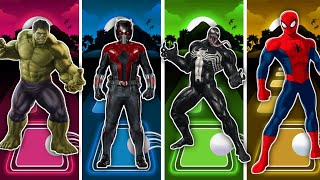 Marvel Venom Cartoon 🆚 Ironman 🆚 Spiderman🆚  Hulk🆚 Miles Morales💥💫 Who Is Stronger 💪⁉️