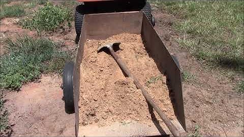 Loading the 1750 lb  Anyang Power Hammer with Sand