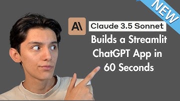 Claude 3.5 Sonnet Builds Chatbot in 1 Minute