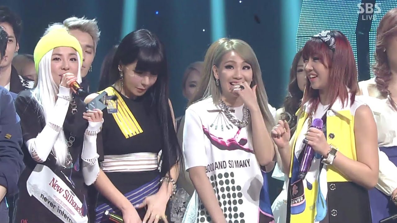 2ne1 Come Back Home 0316 Sbs Inkigayo No 1 Of The Week Youtube