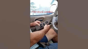 f150 window repair stuck open