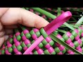 Beautiful Palm Leaf Weaving Craft