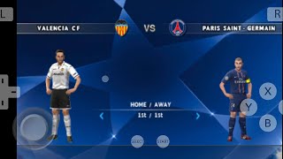 PES 2013-Road To UCL Trophy With PSG Match Day 1 VS Valencia!