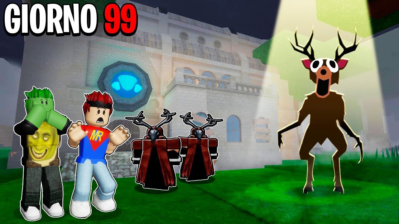 CONQUISTIAMO PER LA PRIMA VOLTA LA FORTEZZA DEI CULTISTI in 99 NOTTI NELLA FORESTA su ROBLOX!