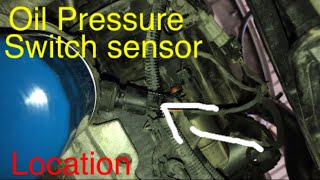 Hyundai Elantra Oil Pressure Switch Sensor Location