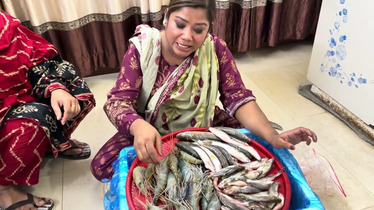 রোজার আগে আপুকে মাছ কিনে দিলাম