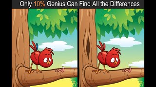 Spot The Differences: Only 10% Genius Can Find The Differences. (#008 )